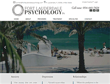 Tablet Screenshot of fortlauderdalepsychology.com